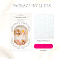 Nail Wraps Hand Drawn Designs With Glue & File