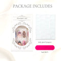 Nail Wraps Peel-And-Stick Includes Jelly Glue & Nail File