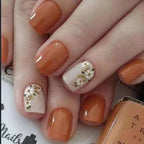 Nail Wraps Vibrant Floral Chip-Resistant Easy Home Application