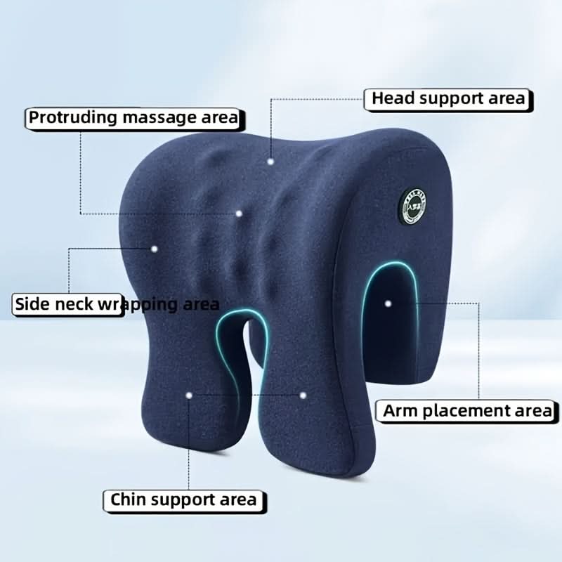 Nap Pillow Ergonomic Memory Foam Portable