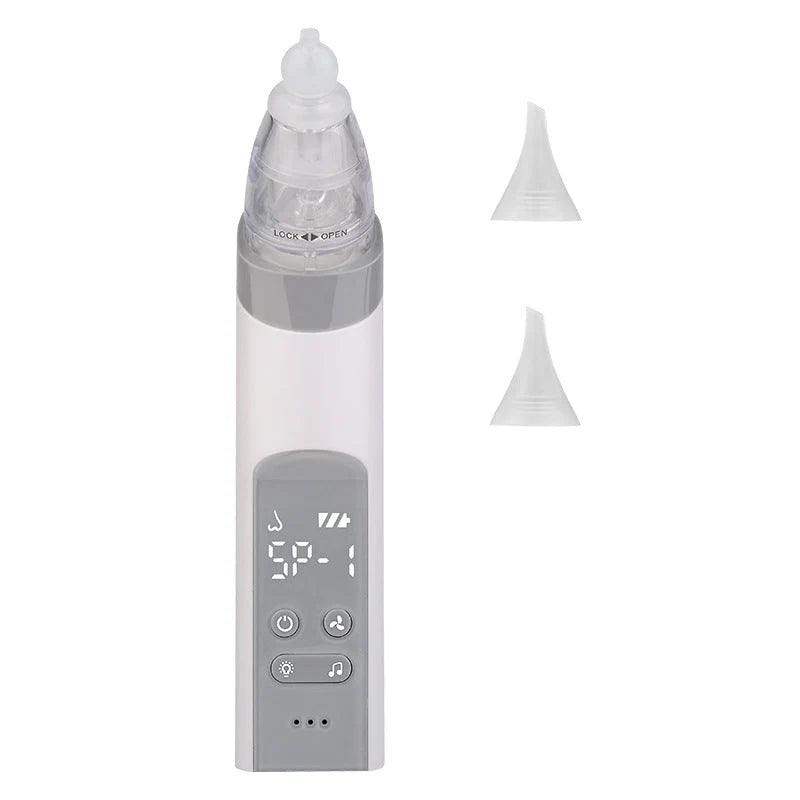 Nasal Aspirator & Blackhead Remover 9-Level Suction Silicone Nozzle