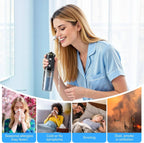 Nasal Irrigator Rechargeable Adjustable Pressure Double Nozzle