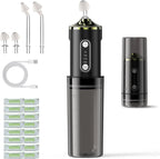 Nasal Irrigator Rechargeable Adjustable Pressure Double Nozzle