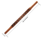 Natural Beechwood 21-Bead Back Massager