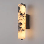 Natural Black Marble Dimmable LED Wall Sconce (Hardwired)