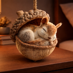 Natural Finish Reusable Acorn Ornaments (Assorted Styles)
