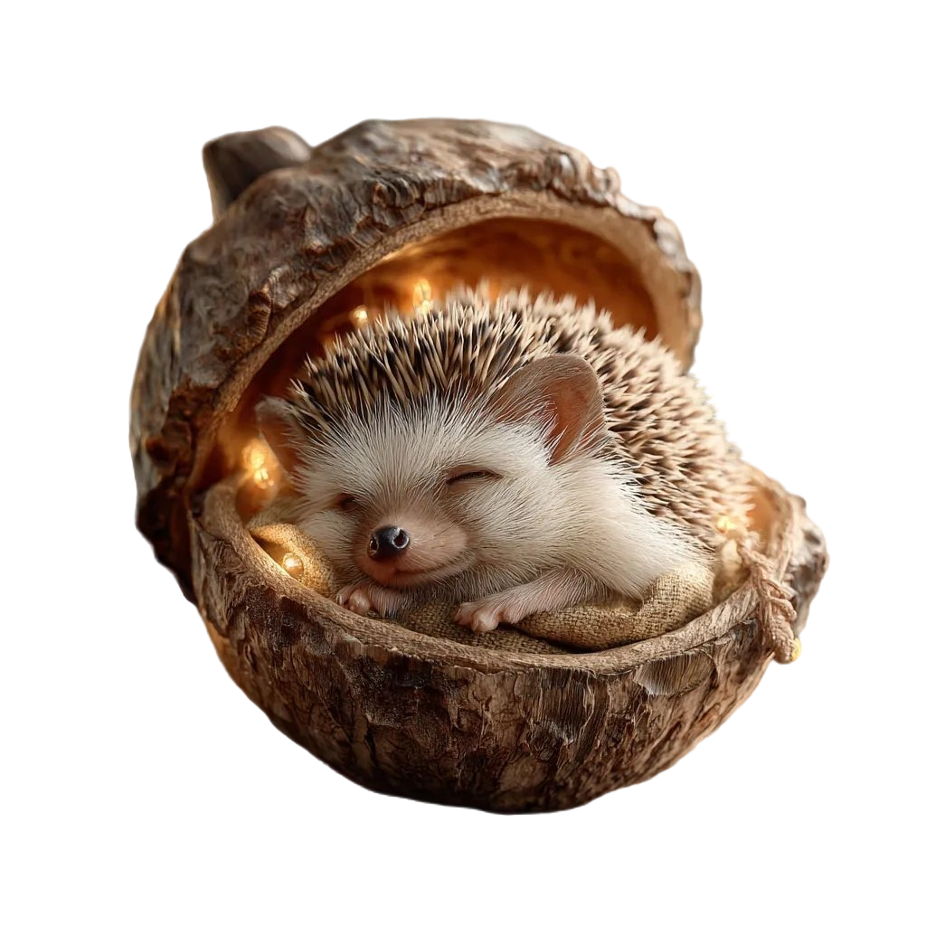 Natural Finish Reusable Acorn Ornaments (Assorted Styles)