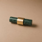 Natural Marble & Brass Cabinet Knob & Pull Set