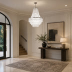Natural Shell Tiered Chandelier (8-Bulb)