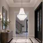 Natural Shell Tiered Chandelier (8-Bulb)
