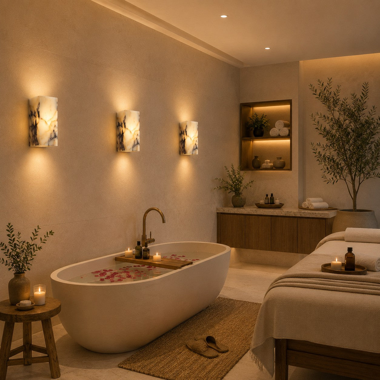 Natural Stone Waterproof LED Wall Light