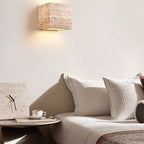 Natural Travertine Up-Down LED Wall Sconce (IP65 Waterproof)