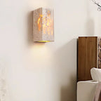 Natural Travertine Up-Down LED Wall Sconce (IP65 Waterproof)