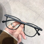 Nearsighted Glasses Oversized Square Anti-Blue Light
