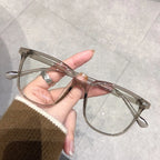 Nearsighted Glasses Oversized Square Anti-Blue Light
