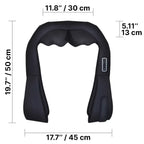 Neck & Back Massager 16 Rotating Nodes Hands-Free