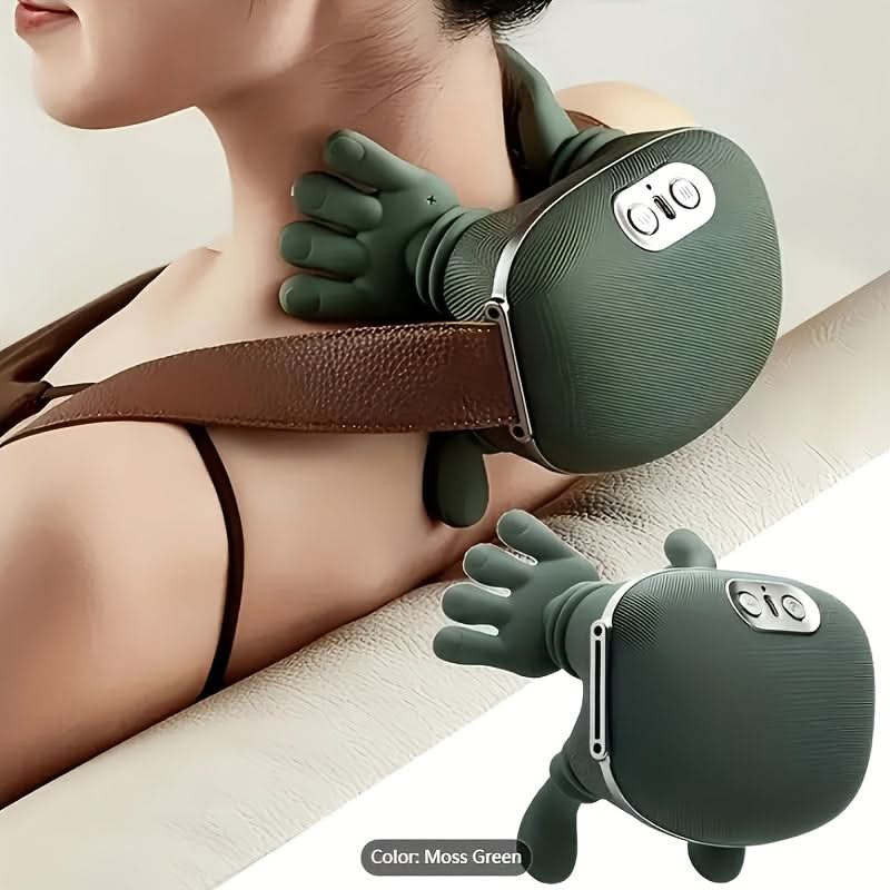Neck & Body Massager 8-Claw Deep Tissue USB Rechargeable