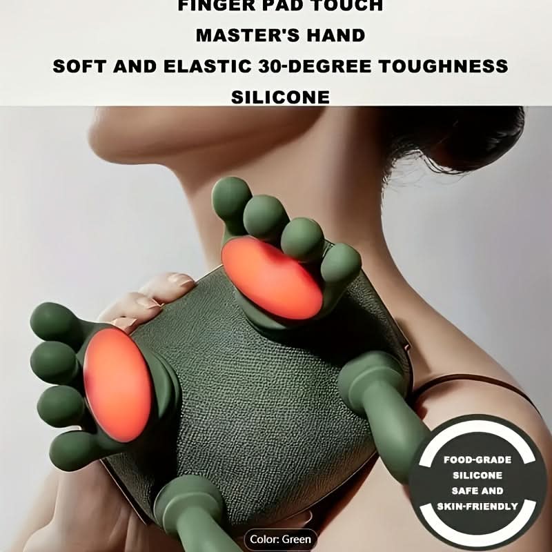 Neck & Body Massager 8-Claw Deep Tissue USB Rechargeable