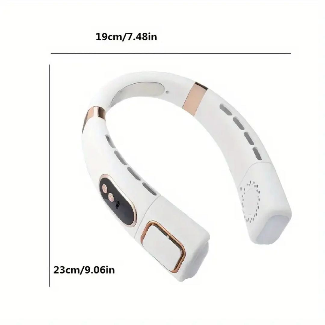 Neck Fan 360 Air Circulation Bladeless USB Rechargeable