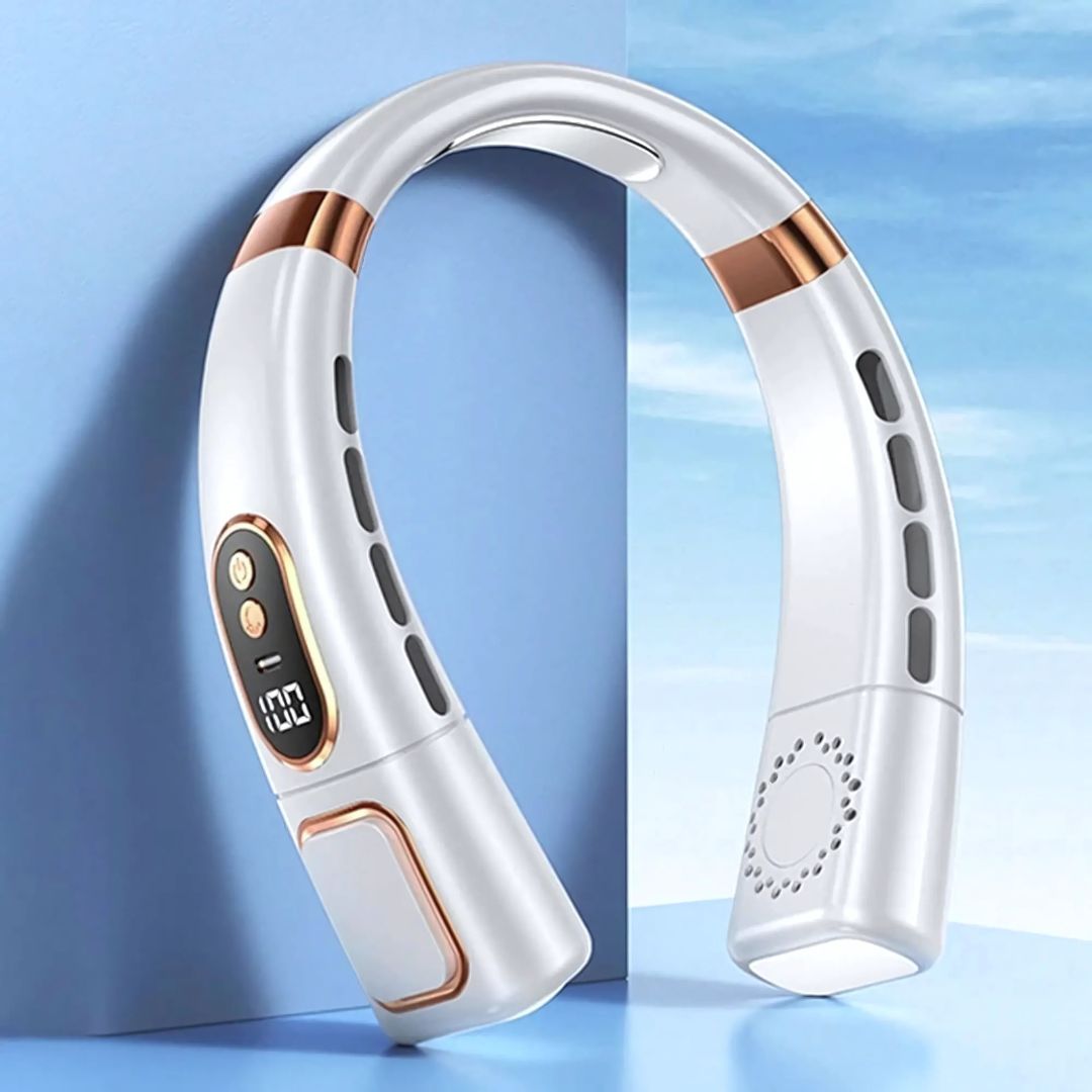 Neck Fan 360 Air Circulation Bladeless USB Rechargeable
