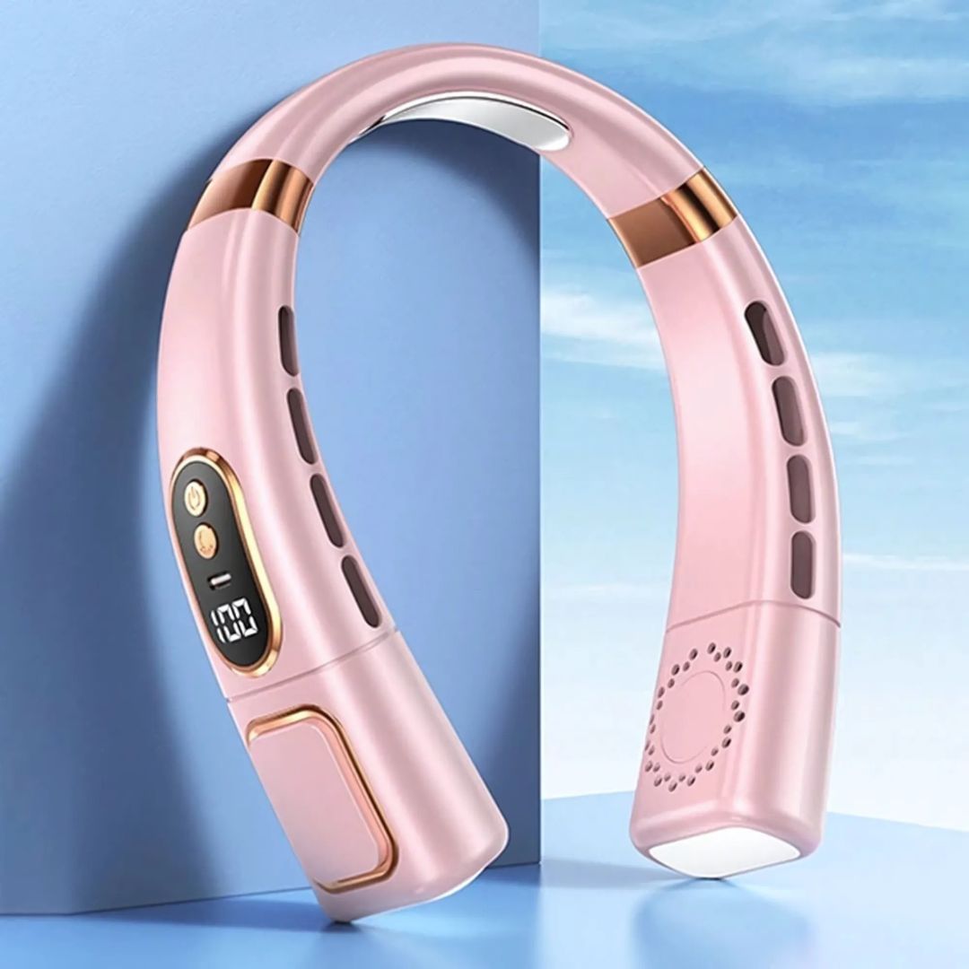 Neck Fan 360 Air Circulation Bladeless USB Rechargeable