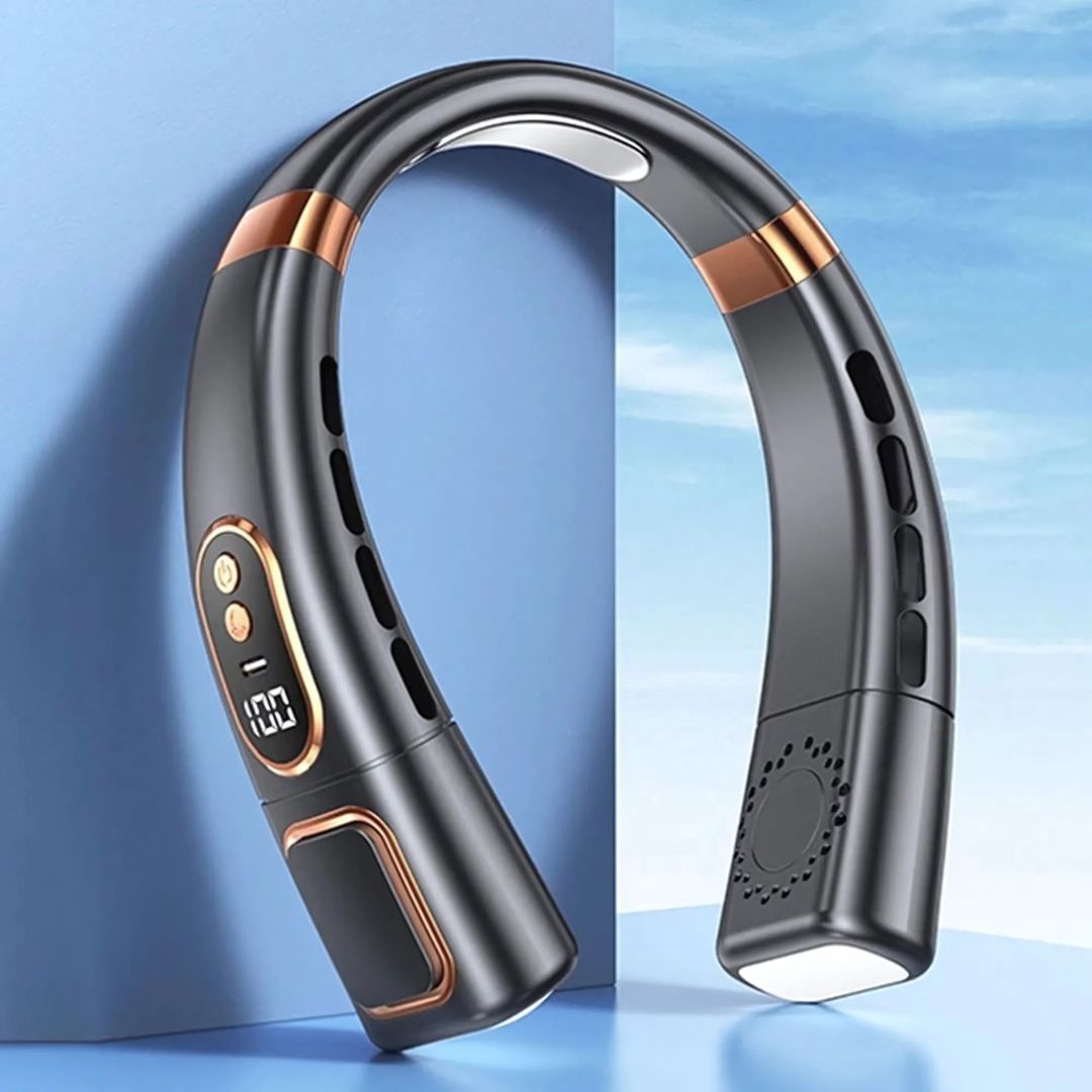 Neck Fan 360 Air Circulation Bladeless USB Rechargeable