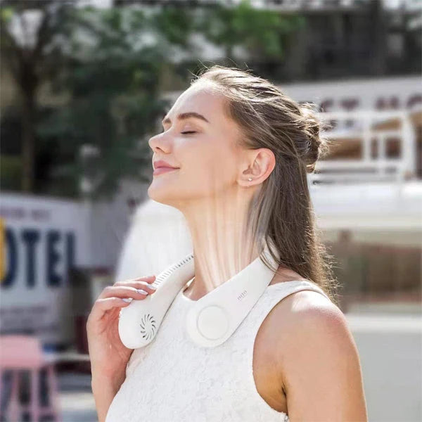 Neck Fan 360-Degree Cooling 10-Hour Battery