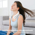 Neck Fan 360-Degree Cooling 10-Hour Battery