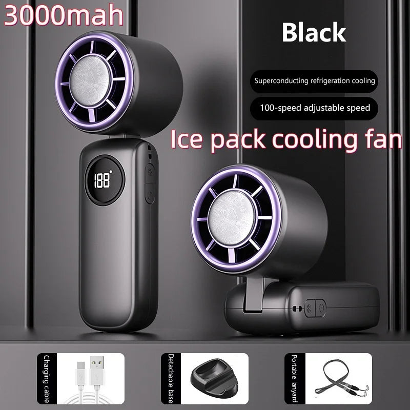Neck Fan 8000mAh USB Rechargeable Silent