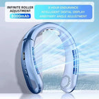 Neck Fan 8000mAh USB Rechargeable Silent