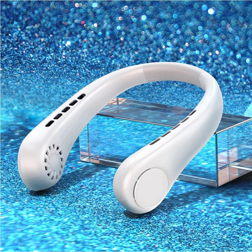 Neck Fan Bladeless 360 Surround Rechargeable