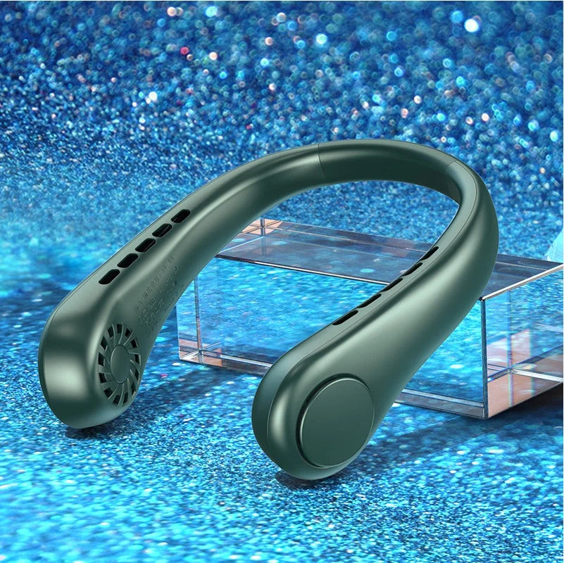 Neck Fan Bladeless 360 Surround Rechargeable