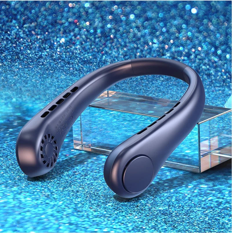 Neck Fan Bladeless 360 Surround Rechargeable