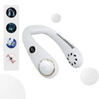 Neck Fan Bladeless Hands-Free USB Rechargeable