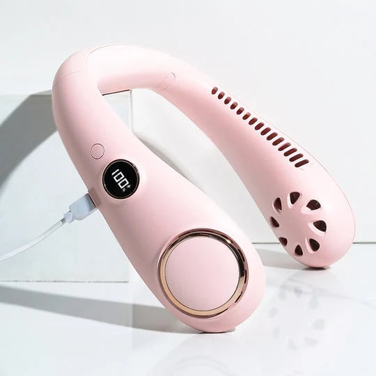 Neck Fan Bladeless Hands-Free USB Rechargeable