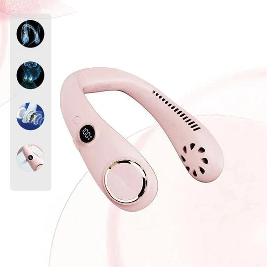 Neck Fan Bladeless Hands-Free USB Rechargeable