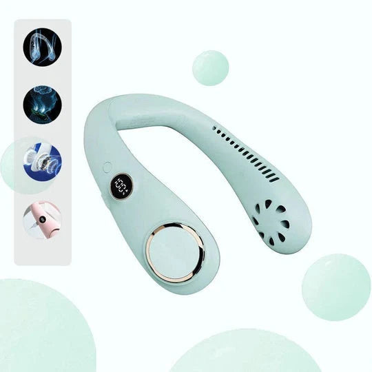 Neck Fan Bladeless Hands-Free USB Rechargeable