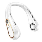 Neck Fan Handsfree Digital Display USB Rechargeable