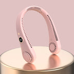 Neck Fan Rechargeable Three-Speed LED Display