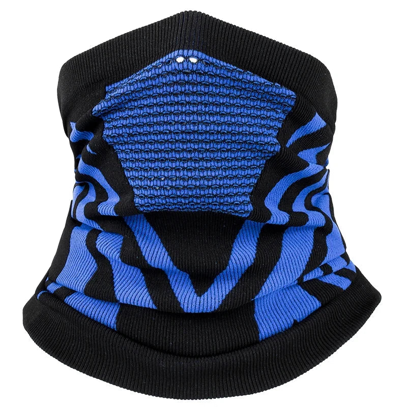 Neck Gaiter Wind-Blocking Inverted Triangle Airflow Stretch Blend