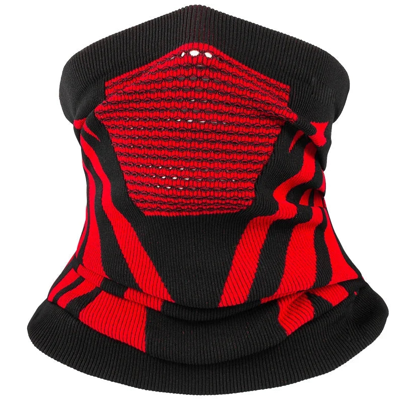 Neck Gaiter Wind-Blocking Inverted Triangle Airflow Stretch Blend
