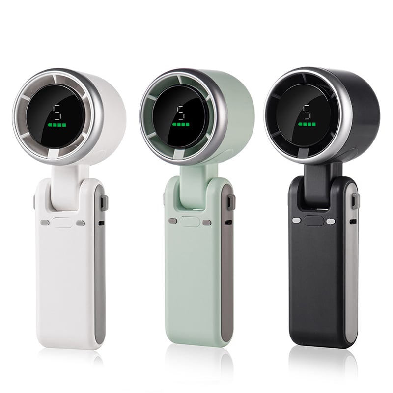 Neck & Handheld Fan 3-In-1 Foldable USB-C Rechargeable