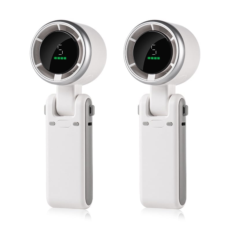 Neck & Handheld Fan 3-In-1 Foldable USB-C Rechargeable