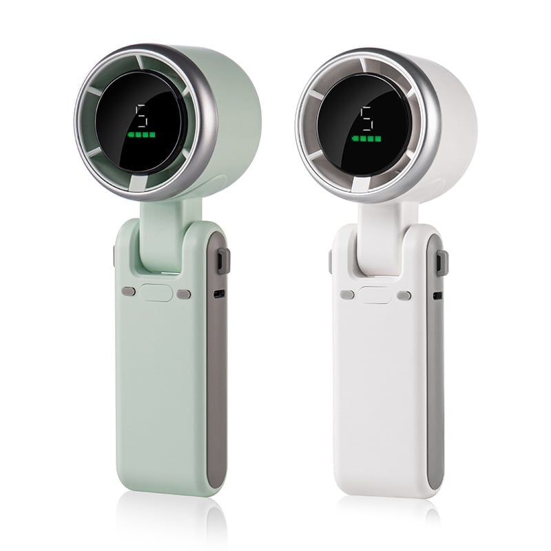 Neck & Handheld Fan 3-In-1 Foldable USB-C Rechargeable