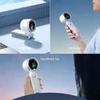 Neck & Handheld Fan 3-In-1 Foldable USB-C Rechargeable