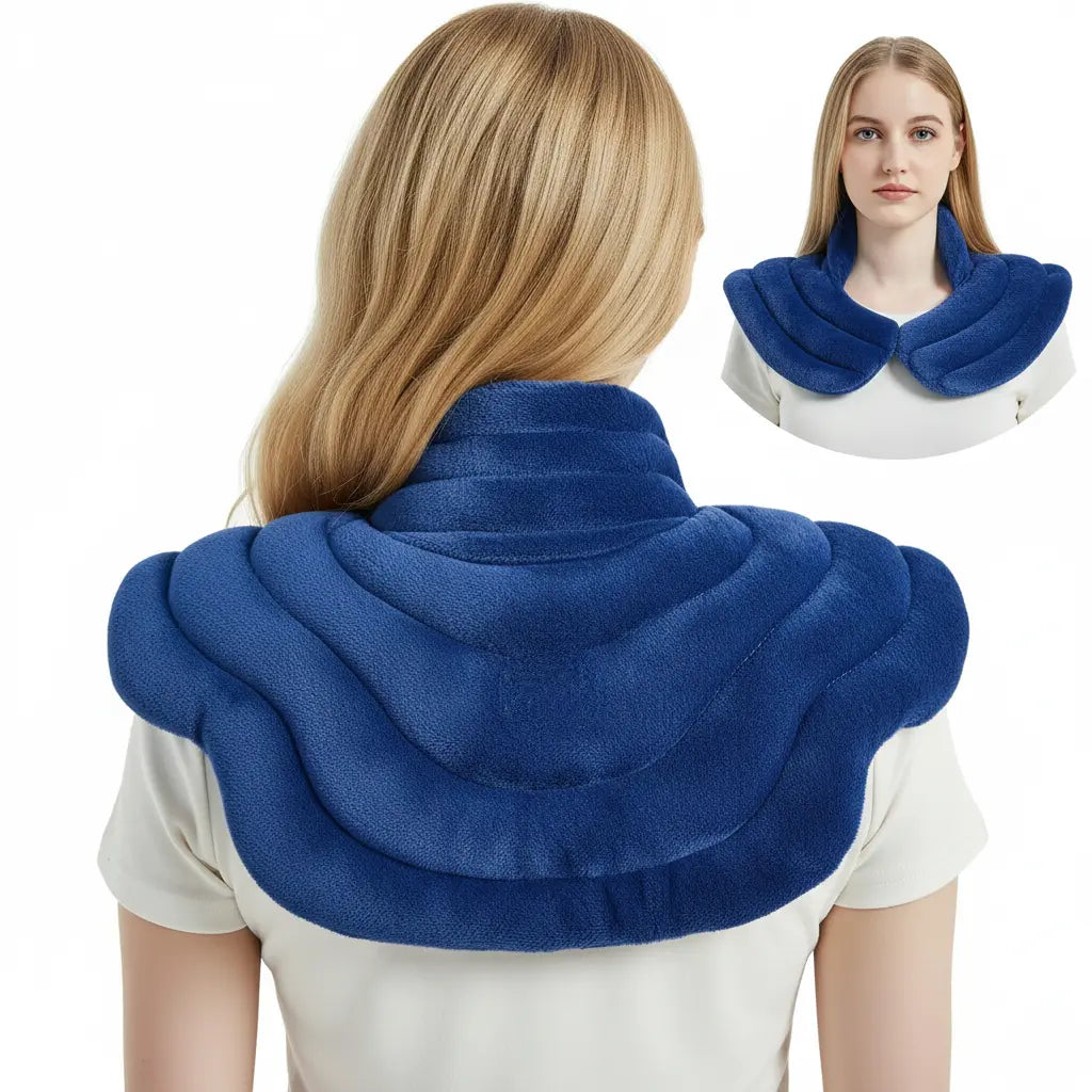 Neck Heating Pad Microwavable & Freezable Weighted Flaxseed