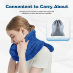 Neck Heating Pad Microwavable & Freezable Weighted Flaxseed