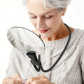 Neck Magnifier 5x Magnification Adjustable Neck Cord