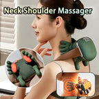 Neck Massager 4D Kneading Adjustable Heat Wireless Rechargeable