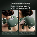 Neck Massager 4D Kneading Adjustable Heat Wireless Rechargeable
